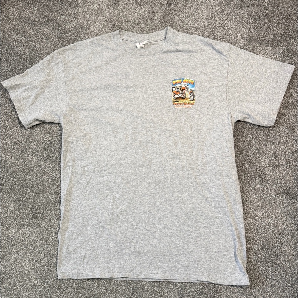 Men’s Laconia Bike Week 2012 Gray T-Shirt